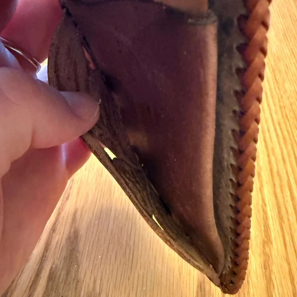 Handcrafted Vintage Brown Leather Wallet
